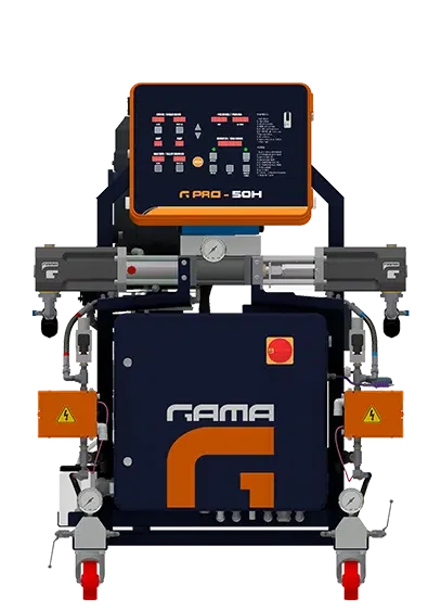 G PRO-50H GAMA equipment