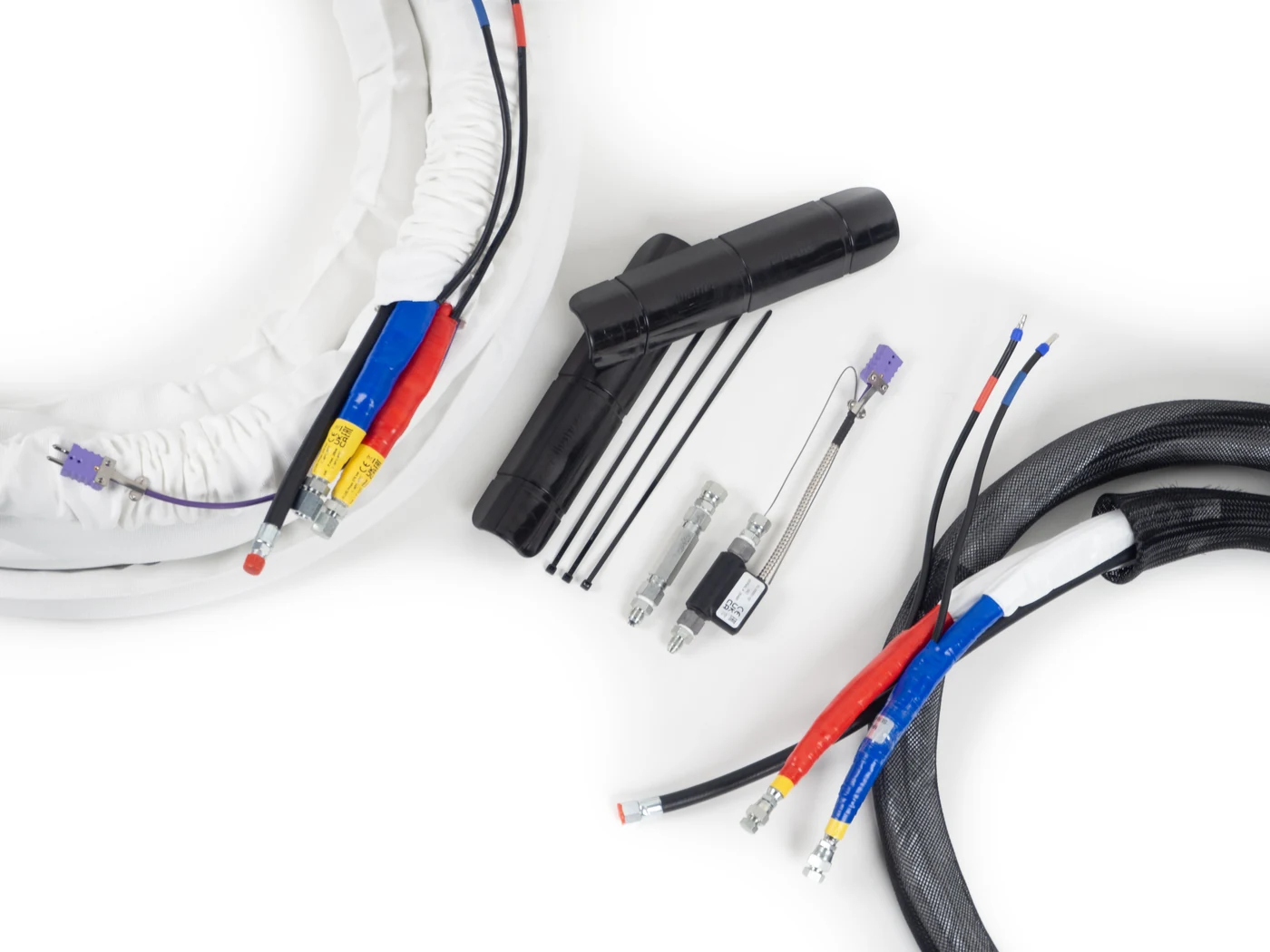 GAMA heated hoses and system components